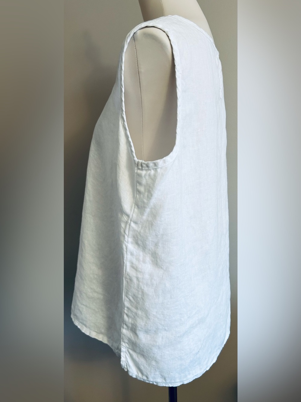 Dolcezza Linen Tunic Shell/Tank - Picture 3 of 8